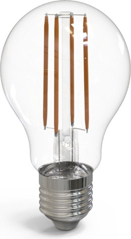 KLE27A300C E27 3W 300LM LED-pære, klart glass