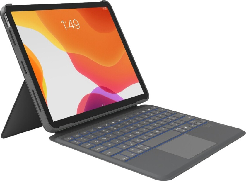 2-i-1 tastaturdeksel for iPad (10,2"/10,5")