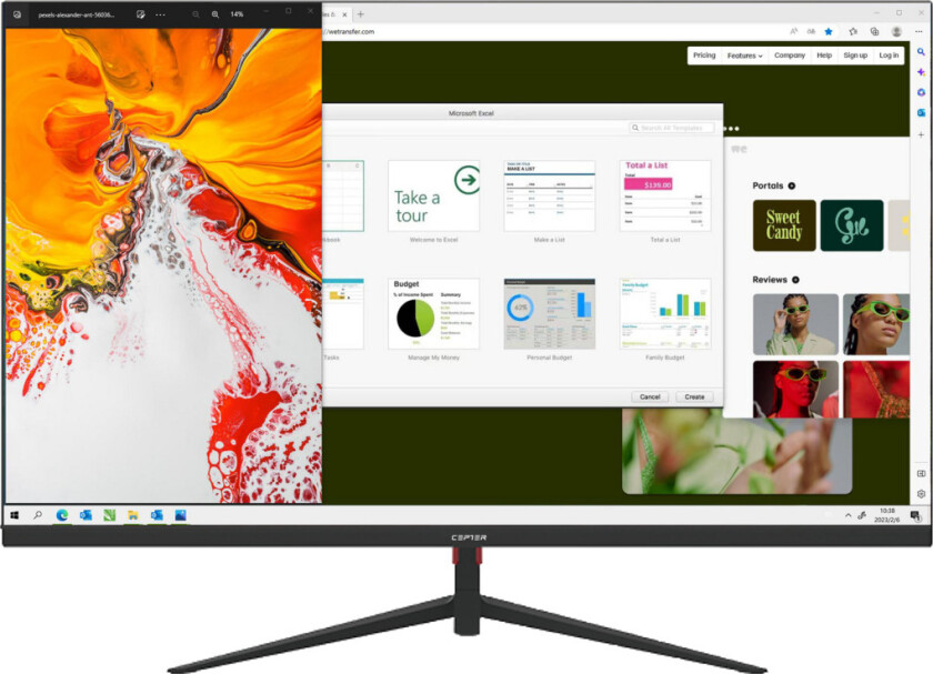 Pulse 27" Full HD-skjerm