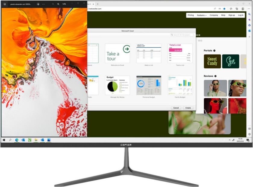 Pulse 23,8" Full HD-skjerm