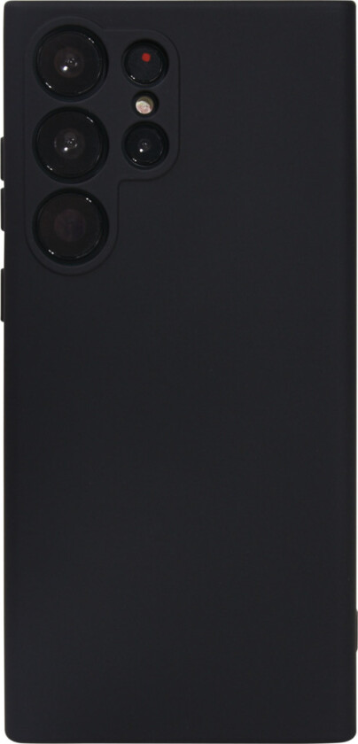 silikon deksel Samsung Galaxy S23 Ultra, svart