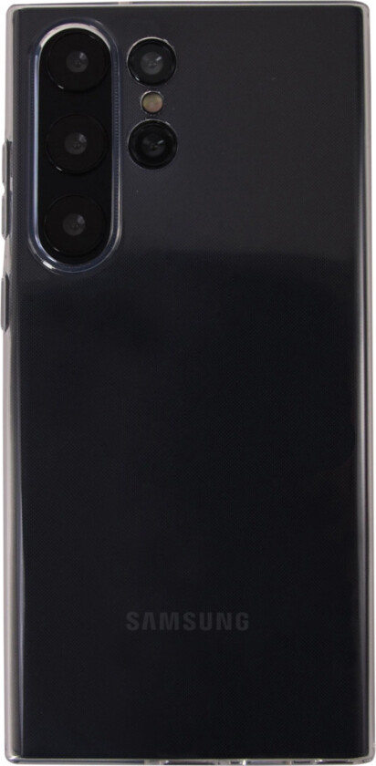 Backcover 1.0 Samsung Galaxy S23 Ultra deksel, gjennomsiktig