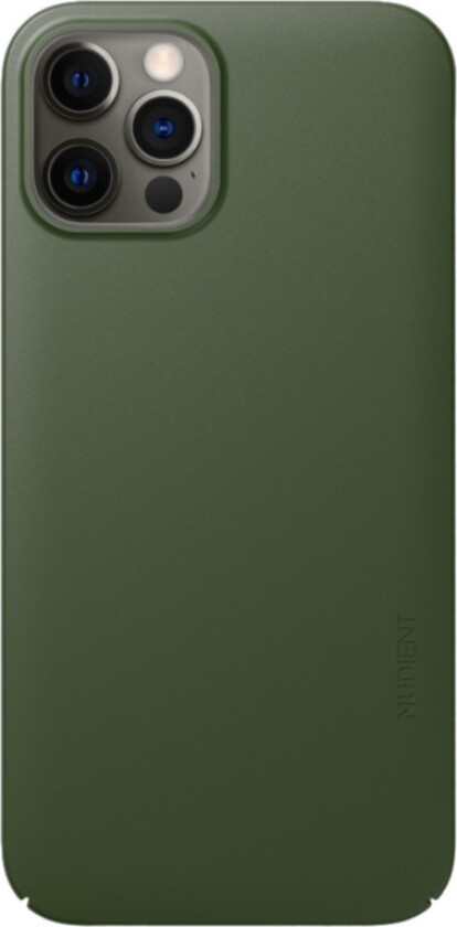 Thin iPhone 12/12 Pro MagSafe deksel, Pine Green