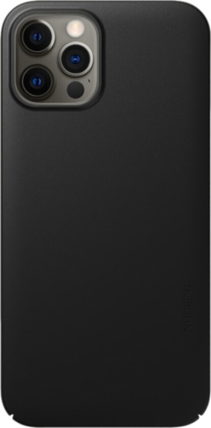 Thin deksel iPhone 12/12 Pro MagSafe Ink black