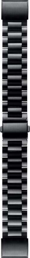 Natural-Reim stål Lenke Garmin Quickfit 22 mm, svart