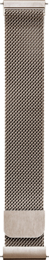 Bilde av Natural Reim Milanese steel Universal 22 mm, gull