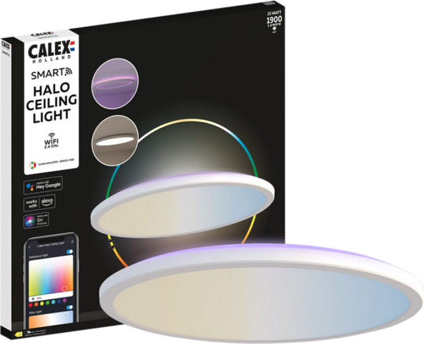 Smart Halo taklampe 400MM 25W, hvit