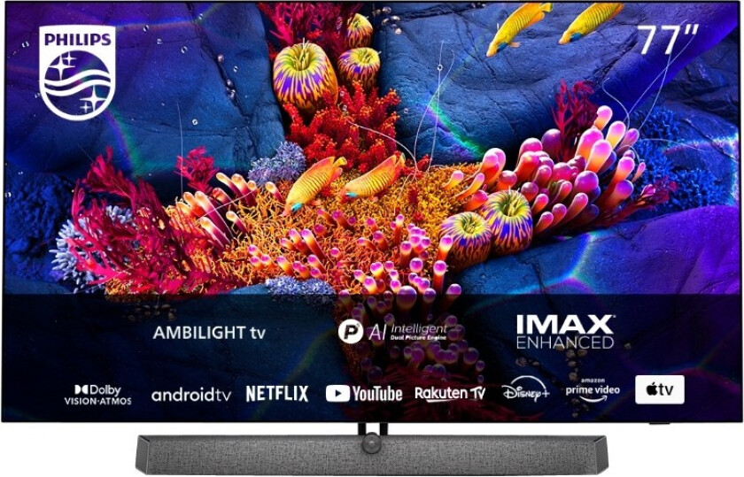 77" 4K UHD OLED+ Android TV 77OLED937