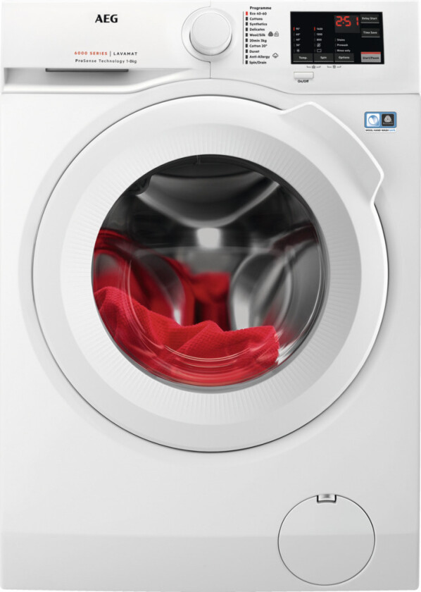 6000-serien LR612L84A vaskemaskin