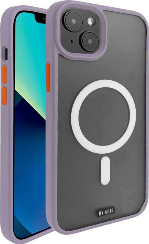 iPhone 14 Plus Drop deksel MagSafe, lys lilla