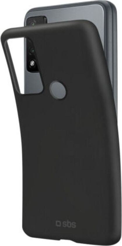 Sensity Cover TCL 20R 5G beskyttelsesdeksel, svart