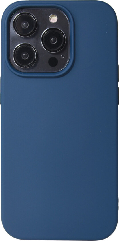 magnetisk silikon deksel iPhone 14 Pro, blå