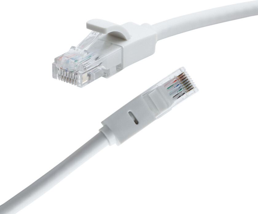 CAT6 Utp nettverkskabel 10M, hvit