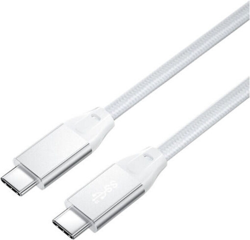Bilde av USB-C 3,2 GEN2X2 kabel 5M, hvit
