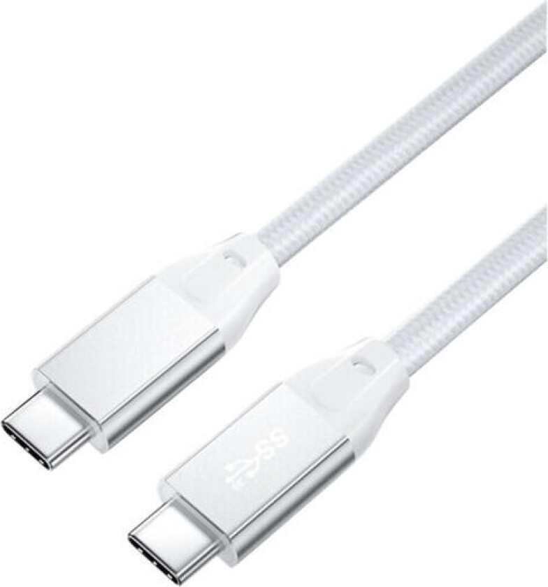 USB-C 3,2 GEN2X2 kabel 3M, hvit