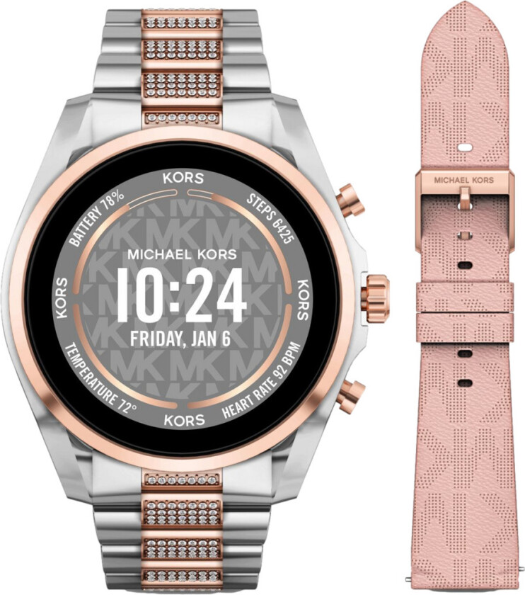 Bradshaw Gift smartklokke 44 mm sølv/gull