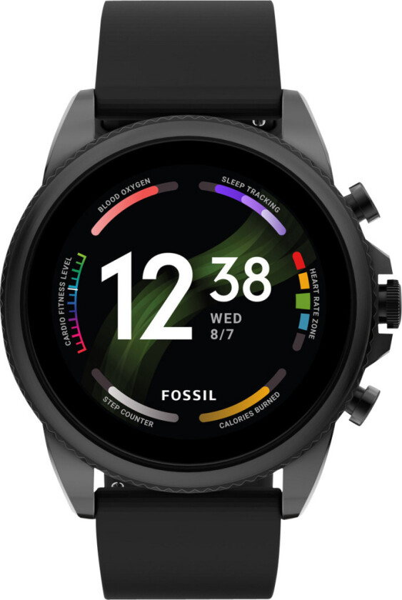 Gen 6 smartklokke 44 mm silikon/svart