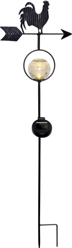 482-24 Windy Dekorativt lys med vindfløy