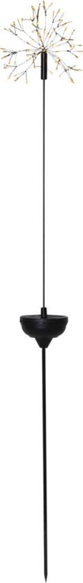 481-78 Firework Dekorativt lys 85 cm, svart