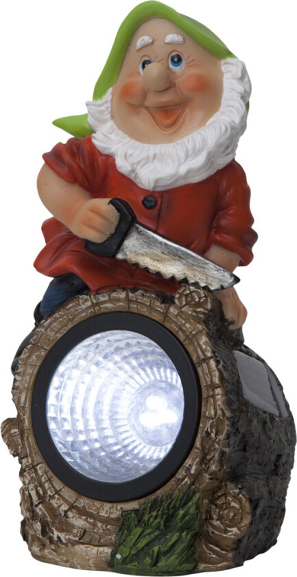 480-71 Gnomy Dekorativt Lys, flerfarget