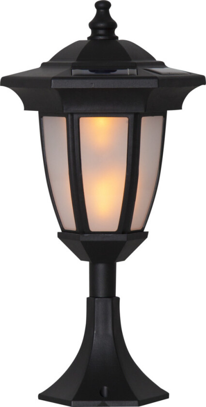 480-07 Flame Utelys 63 cm, svart