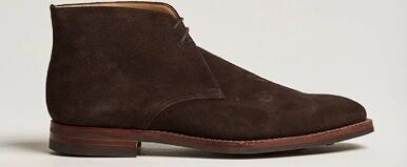 Tetbury Chukka Dark Brown Suede
