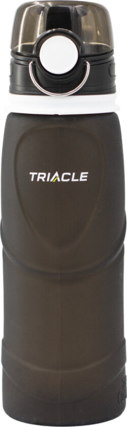 Sammenleggbar vannflaske 0,75L, grå