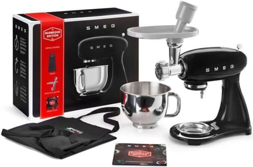 SMF23BLEU Bbq kjøkkenmaskin, svart