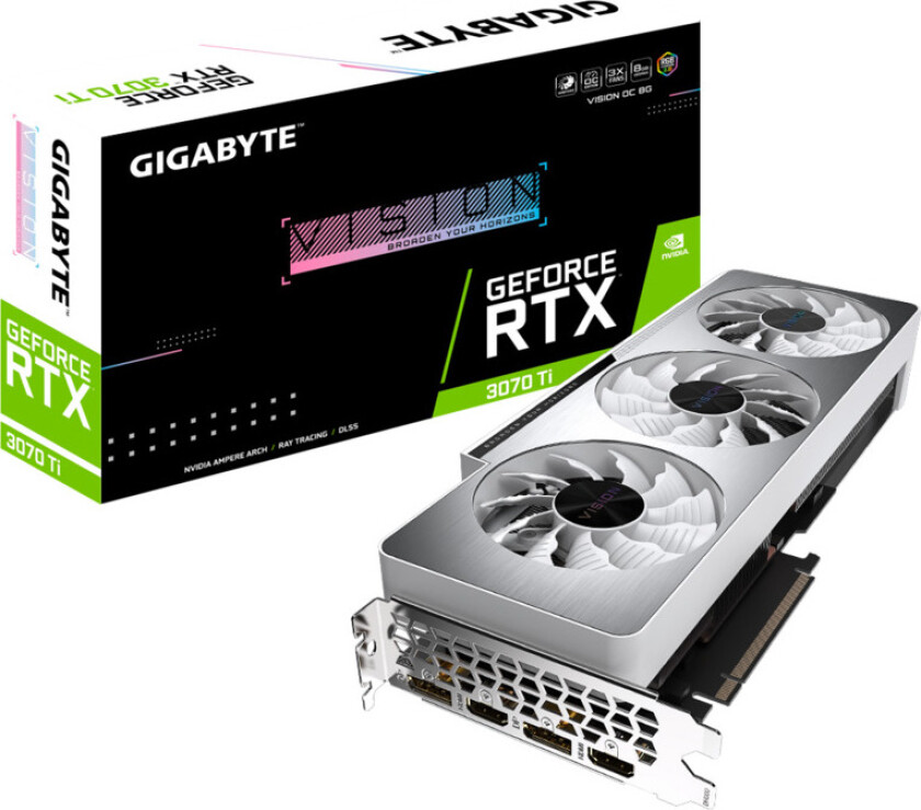 GIGABYTE GeForce RTX 3070 Ti Vision OC 8G gpu