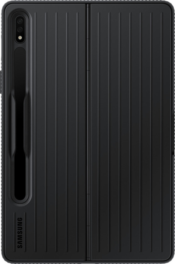 Galaxy Tab S8 stående beskyttelsesdeksel, svart