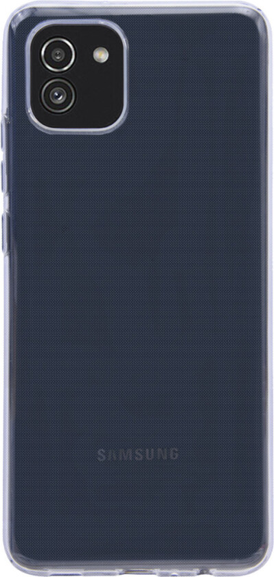 Backcover 1.0 Samsung Galaxy A03 deksel, gjennomsiktig