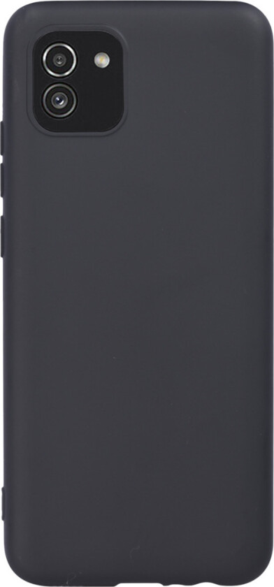 silikon deksel Samsung Galaxy A03, svart