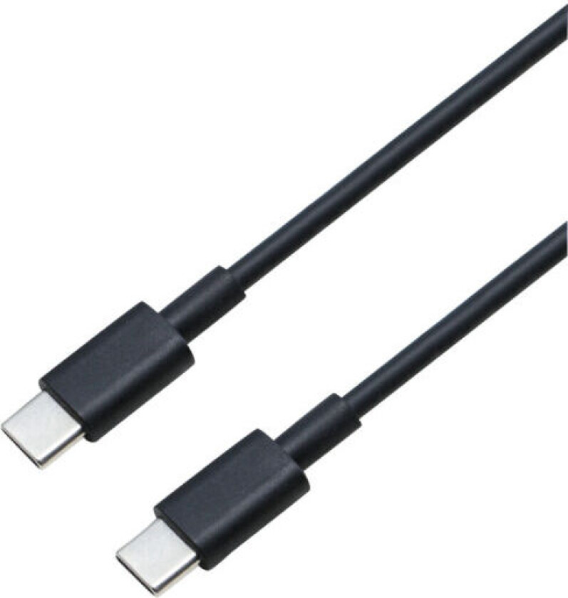 USB-C M 2M kabel, svart