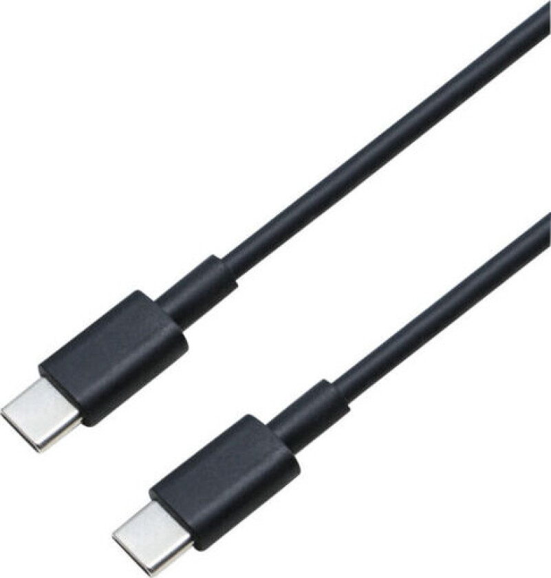 USB-C M 1M kabel, svart