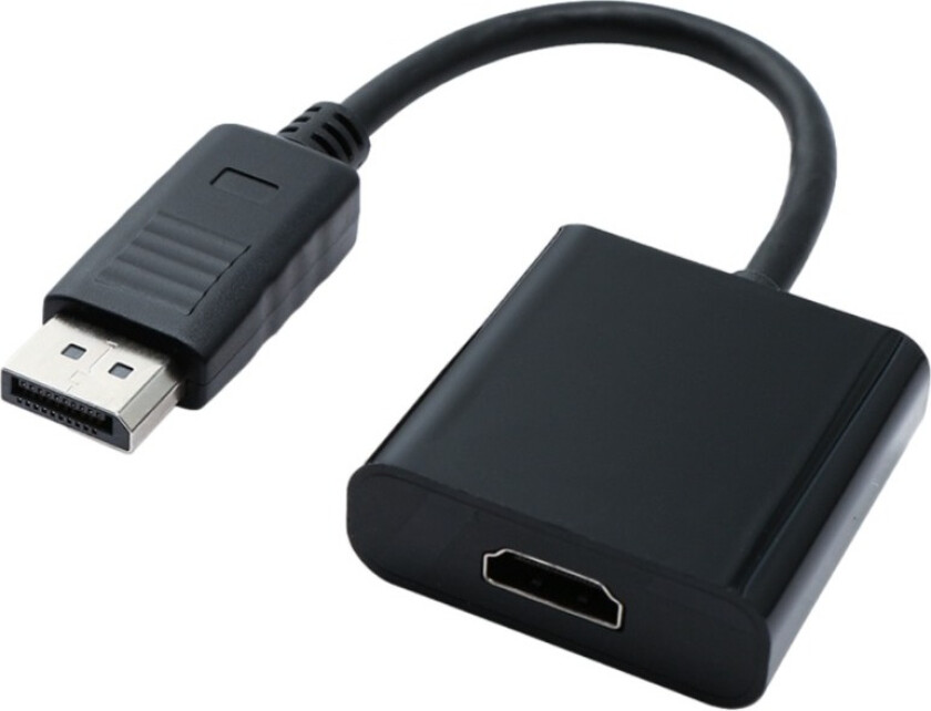 Eletra Dp 1,2 M - HDMI Af 0,2M kabel, svart