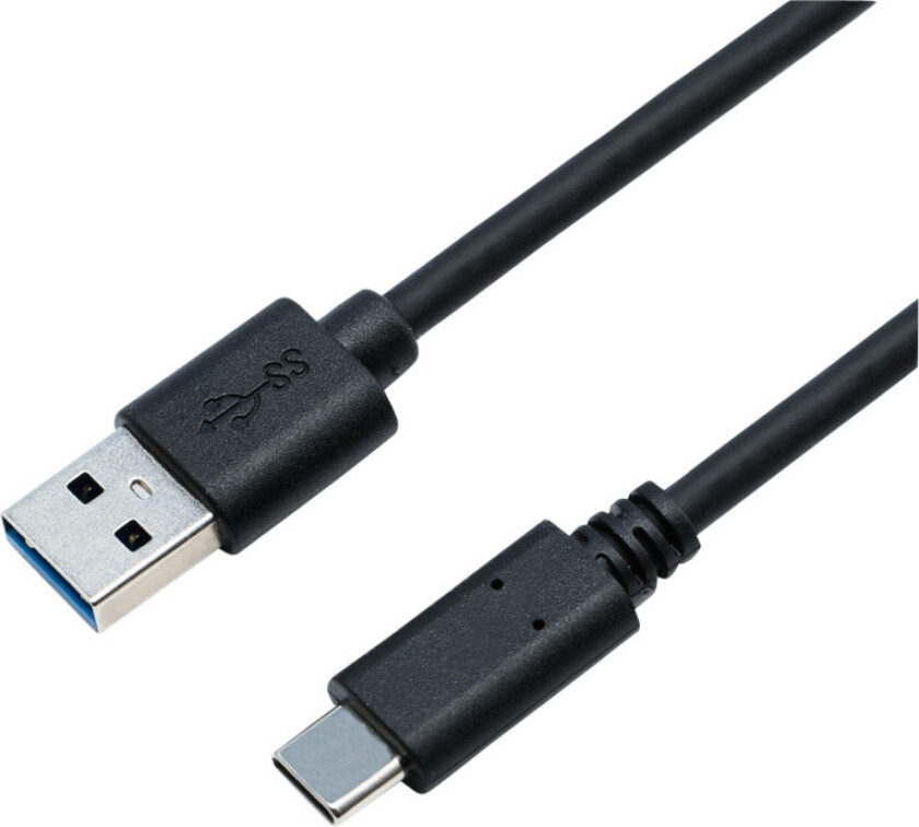 USB 3.0 Am - cm 2M kabel, svart