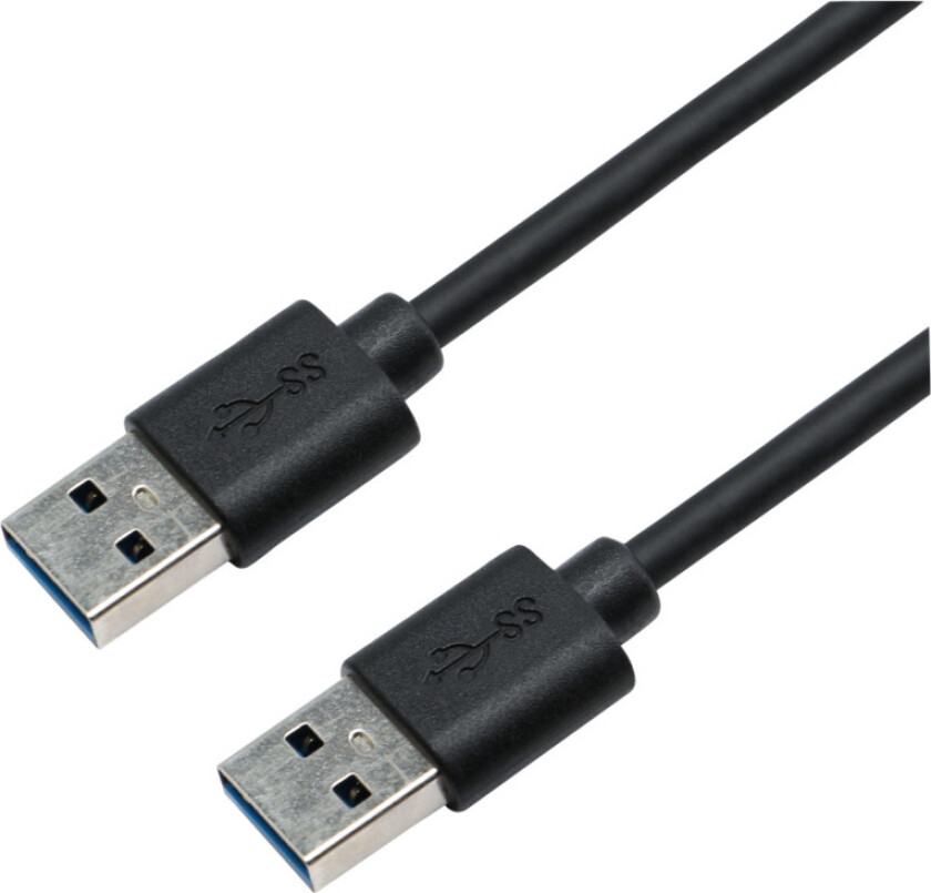 USB 3.0 Am 3M kabel, svart