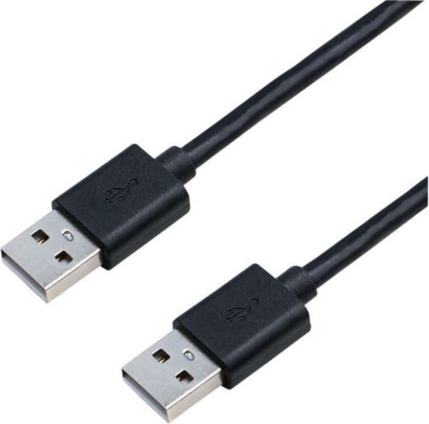 USB 2.0 Am 1,5M kabel, svart