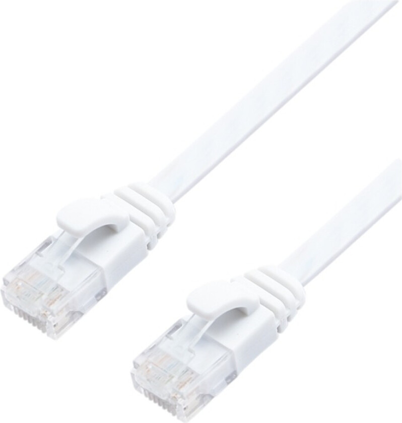 CAT6 Utp nettverkskabel 20M, hvit