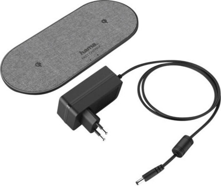 Qi-FC10DUO trådløs lader