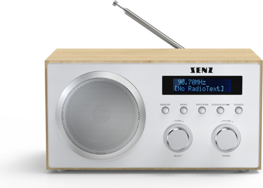 Madrigal Wooden DAB+ Bluetooth radio