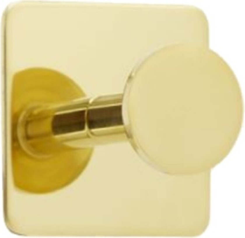 Base 210 Wall Hook brass, 1 hook