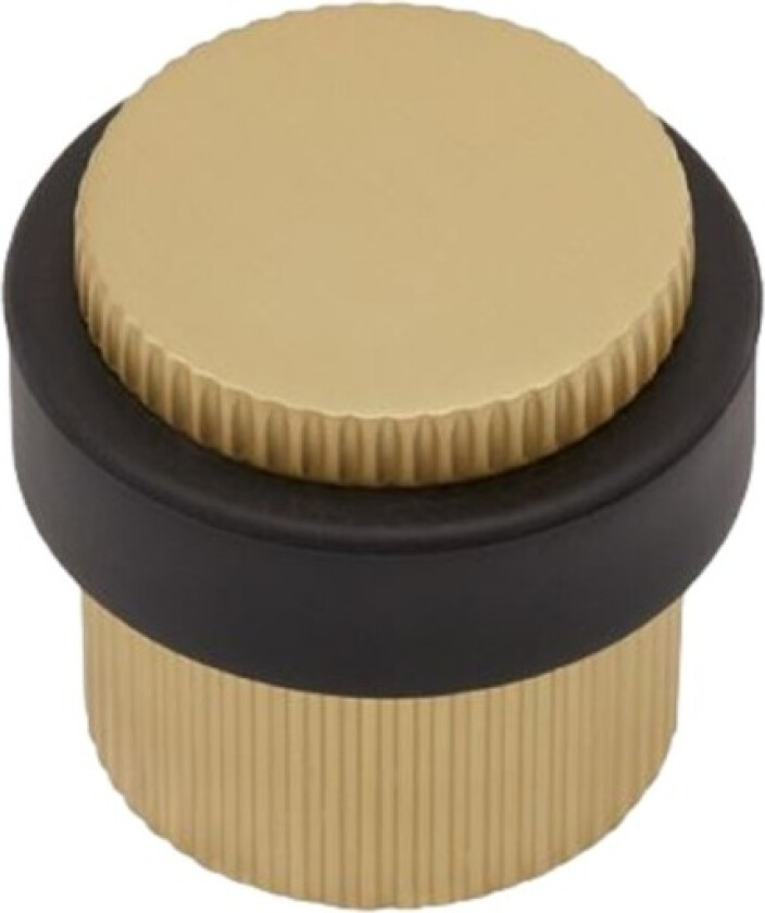 Helix Stripe Dørstopper, messing