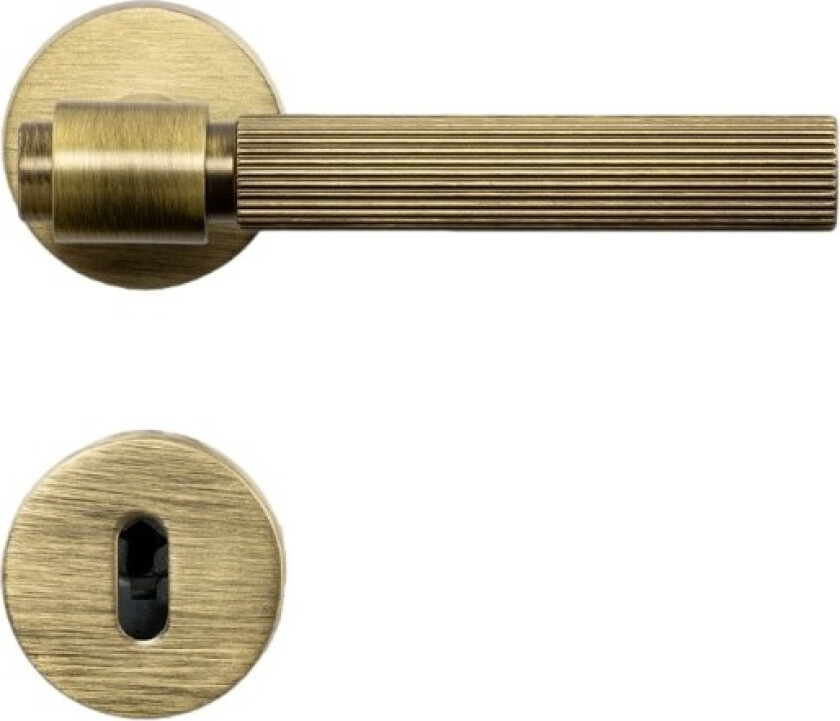 Bilde av Helix 200Stripe Dørhåndtak Antikk, bronse