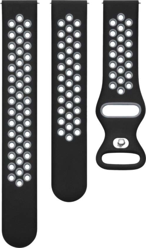 Sport Rem Universal 20 mm svart/grå (n)