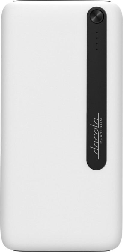 A20, 20 W powerbank 20 000 mAh, hvit