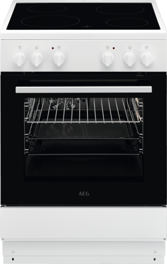 4000-serien CCB62002BW keramisk komfyr