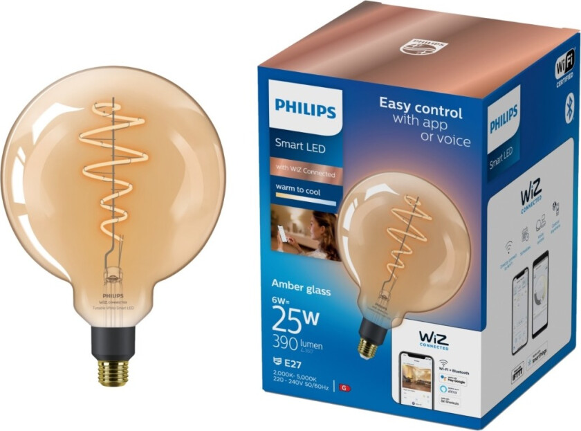 Amb Filament-smartpære 6W G200 E27