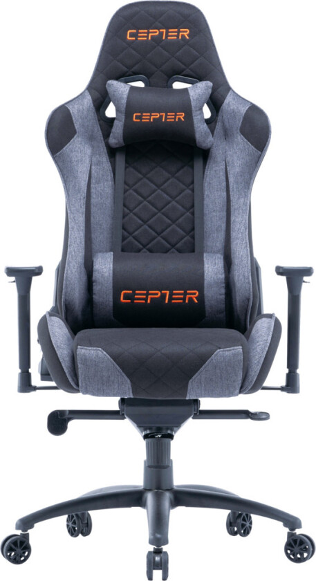 Rogue Fabric gamingstol, svart og grå