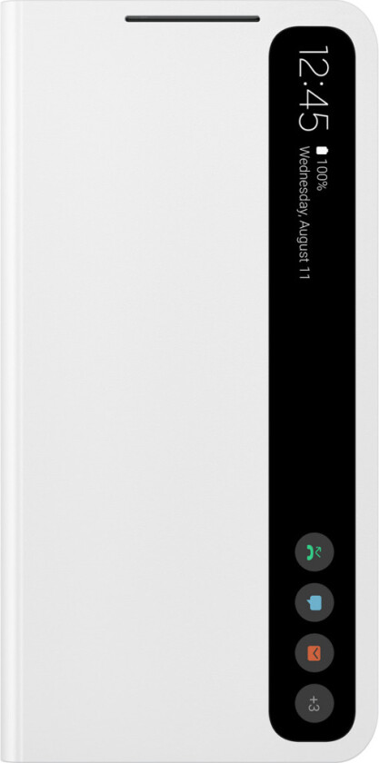 Galaxy S21 FE Clear View Cover deksel, hvit